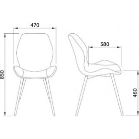 Стул на металлокаркасе Congo