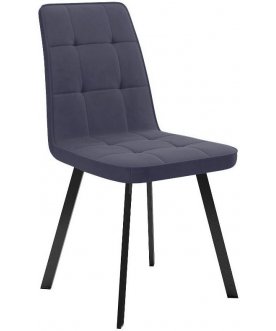 Стул на металлокаркасе DikLine 207 b28 antracite / черный