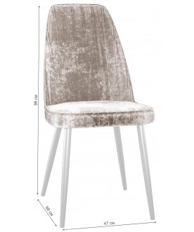 Стул на металлокаркасе DikLine 326