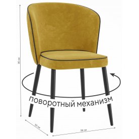 Стул на металлокаркасе DikLine 348