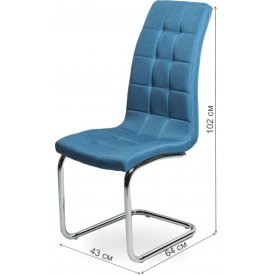 Стул на металлокаркасе LH-37