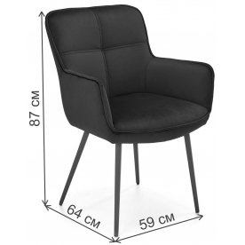 Стул на металлокаркасе K463