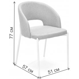 Стул на металлокаркасе K486