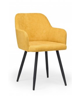 Стул-кресло Инфини терракота (ocean 015) / черный