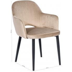 Стул на металлокаркасе Карла