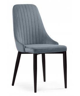 Стул на металлокаркасе Kora gray / black