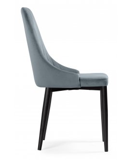 Стул на металлокаркасе Kora gray / black