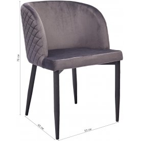 Стул на металлокаркасе Ланарк