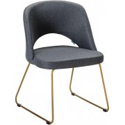 тёмно-серый / линк золото