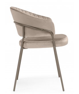 Стул на металлокаркасе Лео