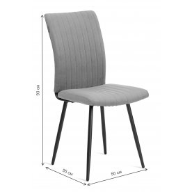 Стул на металлокаркасе Monte Carlo