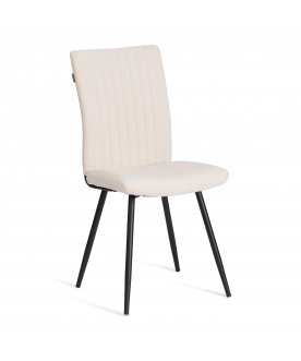 Стул на металлокаркасе Monte Carlo молочный