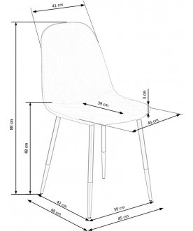 Стул на металлокаркасе Нин