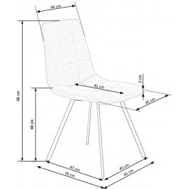 Стул на металлокаркасе Оре
