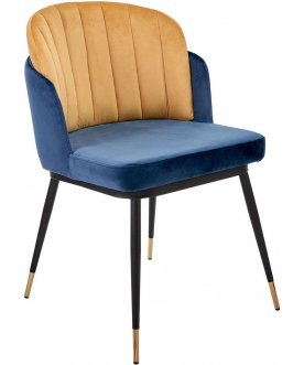 Дизайнерский стул Peki серый / пудровый