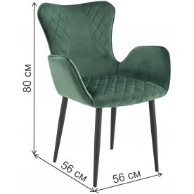 Стул на металлокаркасе K427