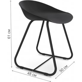 Стул на металлокаркасе SHT-ST19 / S38