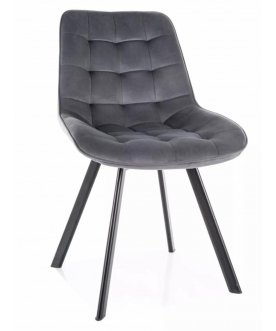 Стул на металлокаркасе Monti Velvet Bluvel 14