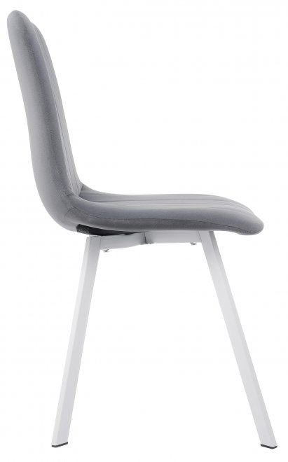 Стул на металлокаркасе Sling white / gray