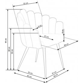 Стул на металлокаркасе Сухнэ
