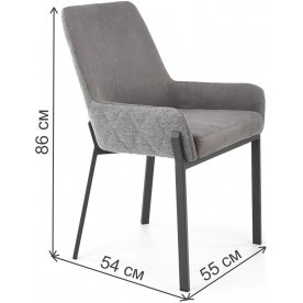 Стул на металлокаркасе K439