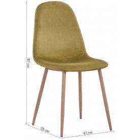 Стул на металлокаркасе Валли