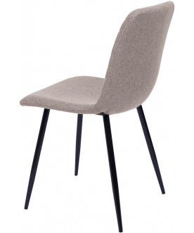 Стул на металлокаркасе Vicky латте