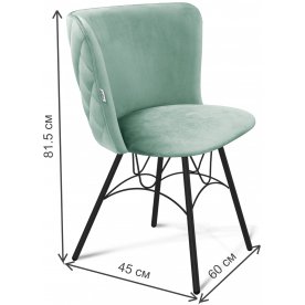 Стул на металлокаркасе SHT-ST36-3/S107