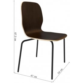 Стул на металлокаркасе SHT-ST15/S86