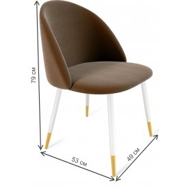 Стул на металлокаркасе SHT-ST35/S129