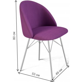 Стул на металлокаркасе SHT-ST35/S64