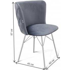 Стул на металлокаркасе SHT-ST36-3/S64