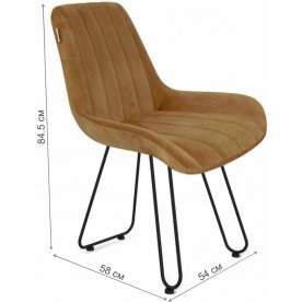 Стул на металлокаркасе SHT-ST37/S106