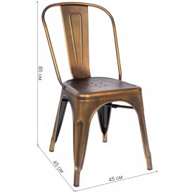 Стул на металлокаркасе Тиоли