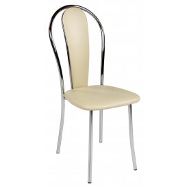 Стул Vimo кремовый / хром