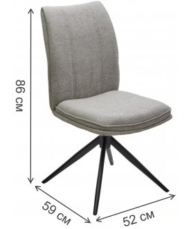 Стул на металлокаркасе Yohan