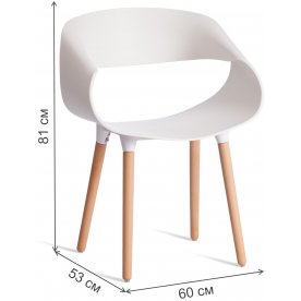 Пластиковый стул QXX mod. c1058-1