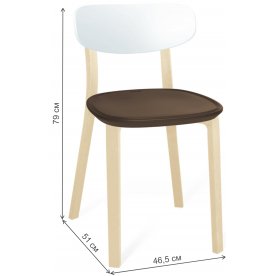 Пластиковый стул SHT-S85-2