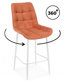 Барный стул Челси 360 светло-серый (zd 960) / черный np