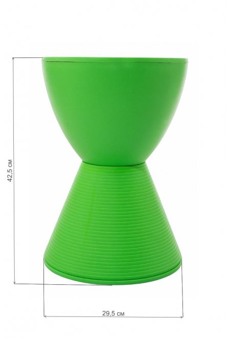 Табурет Button зеленый