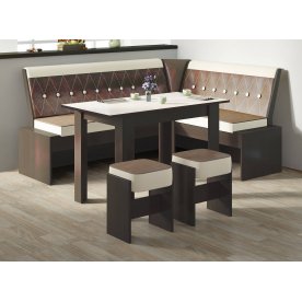 Кухонная скамья Кантри Т1 исп.1 МФ-105.021 венге