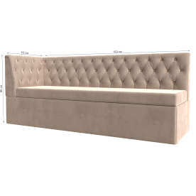 Кухонный диван угловой Маркиз