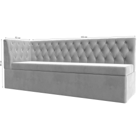 Кухонный диван угловой Маркиз