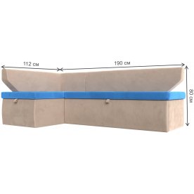 Кухонный диван угловой Омура