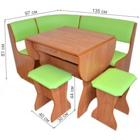 Кухонный уголок Аленка 5л 786