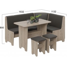 Кухонный уголок Техас Исполнение 1