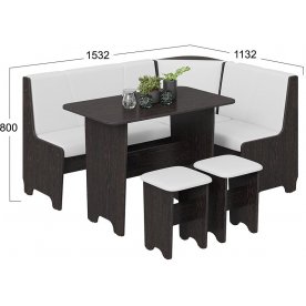 Кухонный уголок Техас Исполнение 1