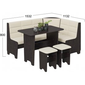 Кухонный уголок Техас Исполнение 2