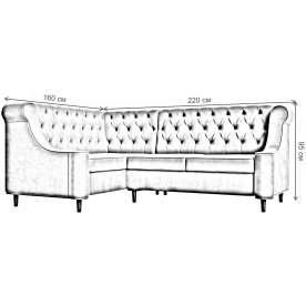 Кухонный диван Бронкс