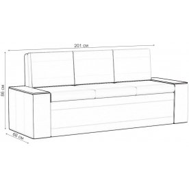 Кухонный диван Риальта